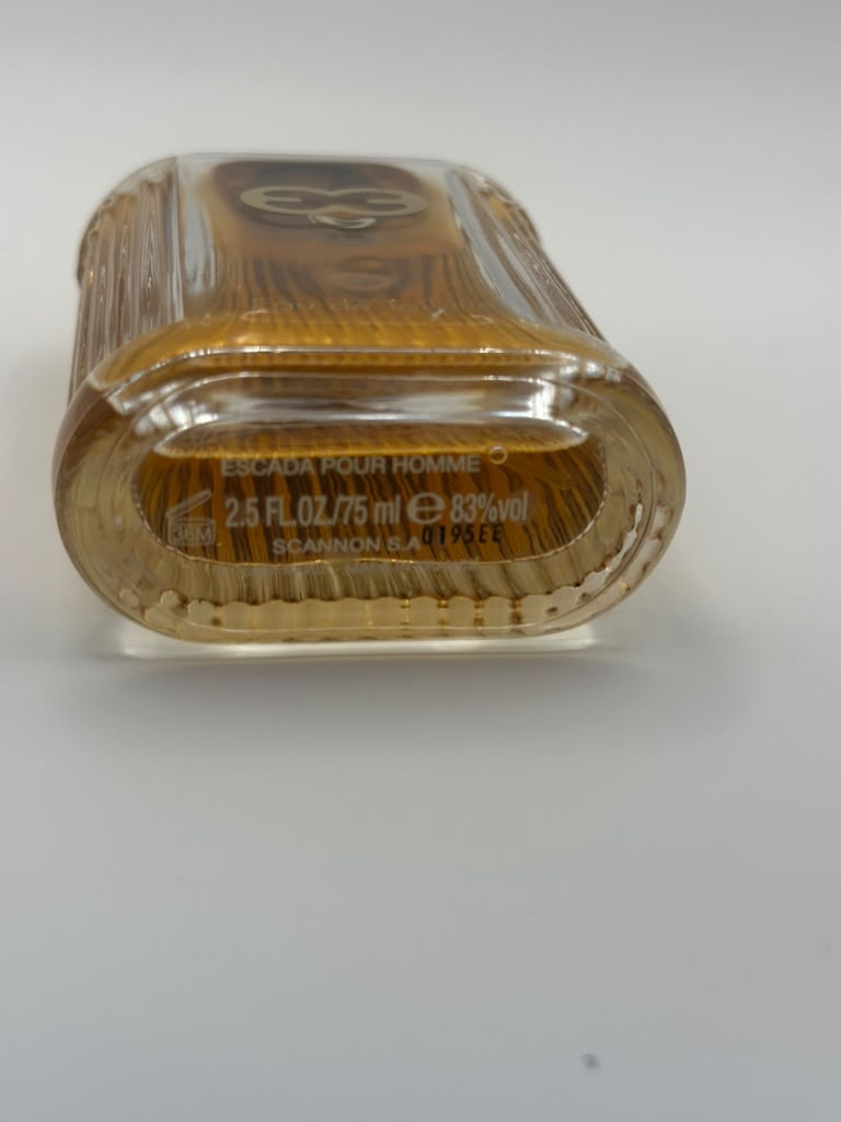 Escada Pour Homme Vintage Original Version Cologne For Men 2.5oz / 75ml Spray - image 2