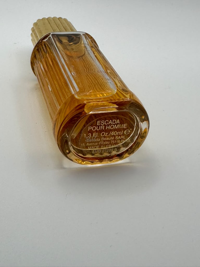 Escada Pour Homme Vintage Original Version Cologne For Men 1.3oz / 40ml - image 2