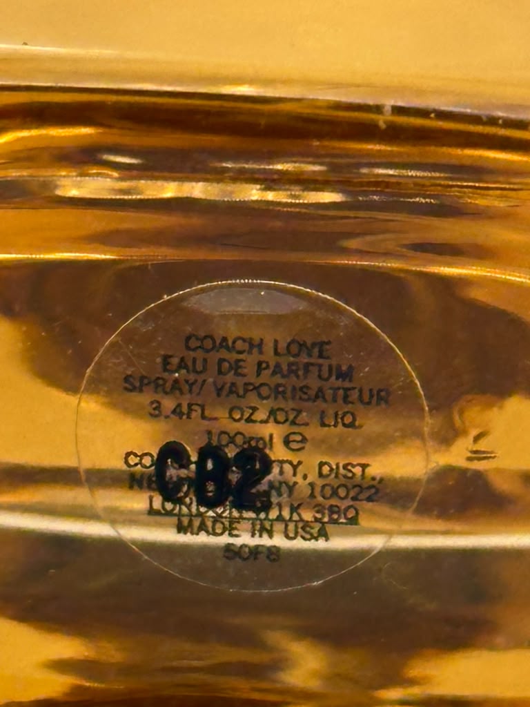 Coach Love Eau De Parfum 3.4oz / 100ml Spray For Women Perfume - image 2